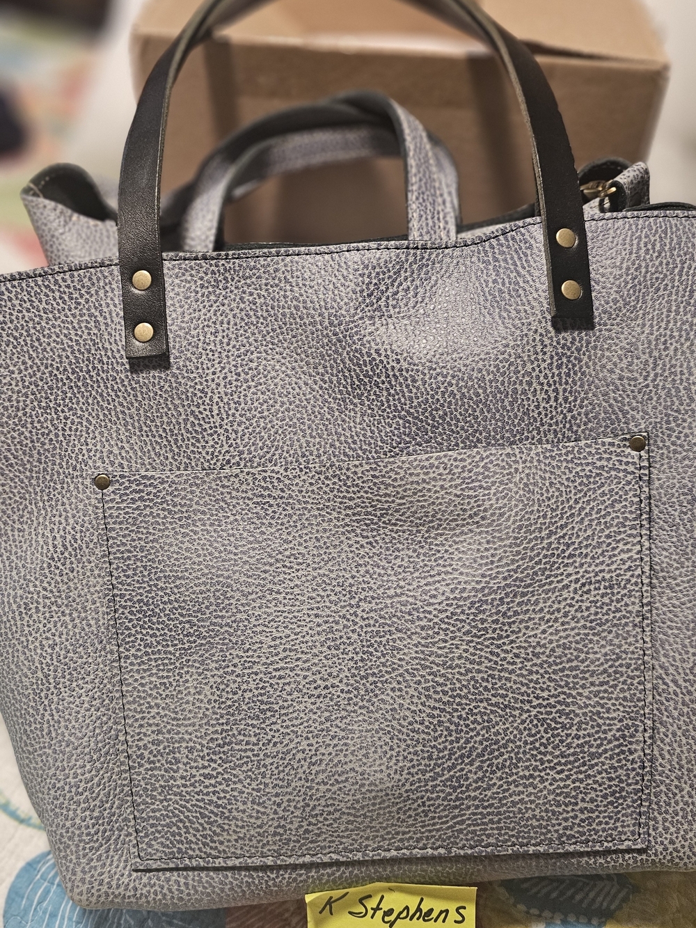 PLG FOG LARGE ZIP TOTE